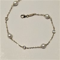 Bracciale Fanton Gioielli Donna BRACCIALI ORO in Oro giallo Cubic Zirconia BROR-167-52